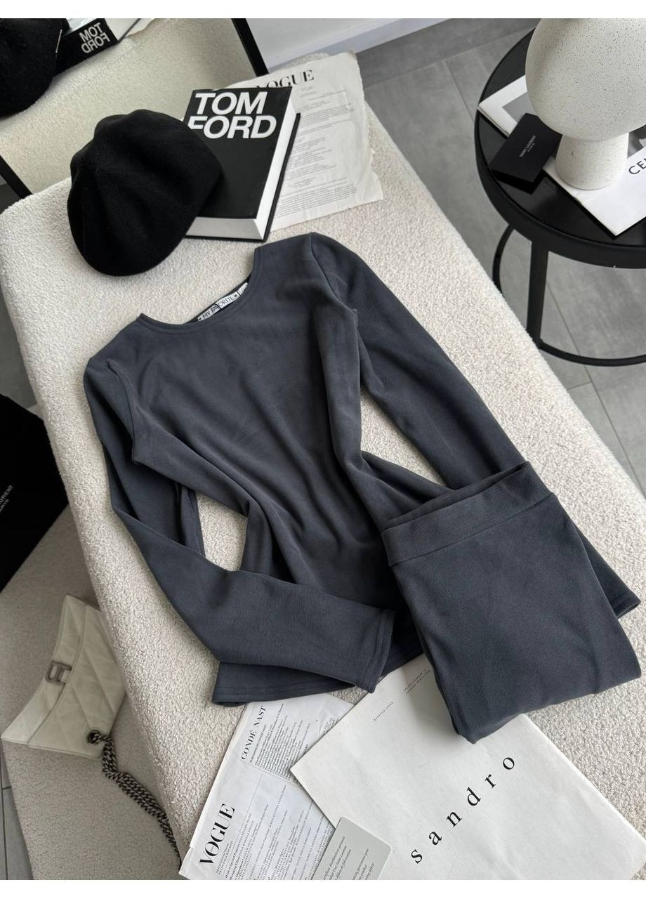 Базовий термо-костюм із лонгслівом і легінсами No Brand (364961364)