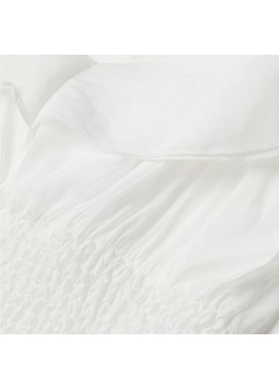 Белая блуза из вискозы H&M