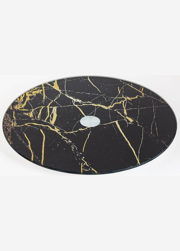 Тортівниця Marble Black поворотна 30 см (S3012/2-Z306) Viva (300078534)