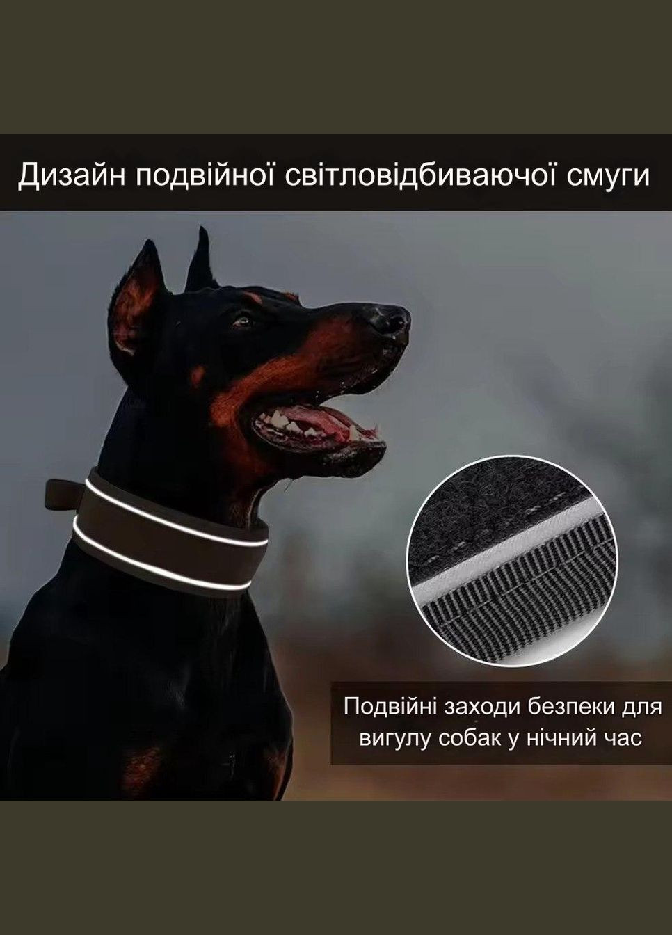 Ошейник для собак Harness Tactical, широкий нейлоновый с металлической пряжкой-фастекс, Коричневый M No Brand (308863026)