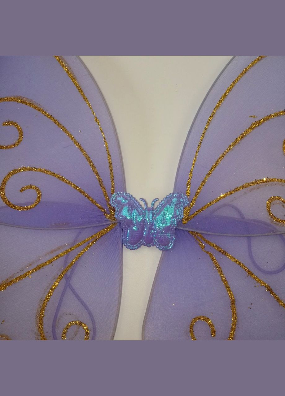 Маскарадні крила метелика феї бузкові+подарунок No Brand (338433307)