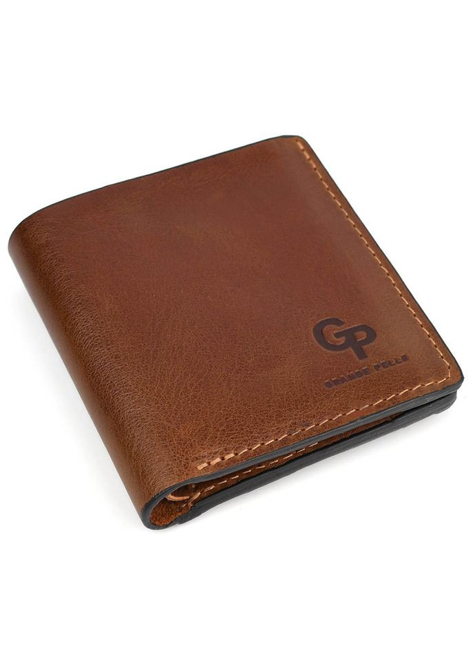 Портмоне Lettera с монетницей, терракот GP 537623 Grande Pelle (329440739)