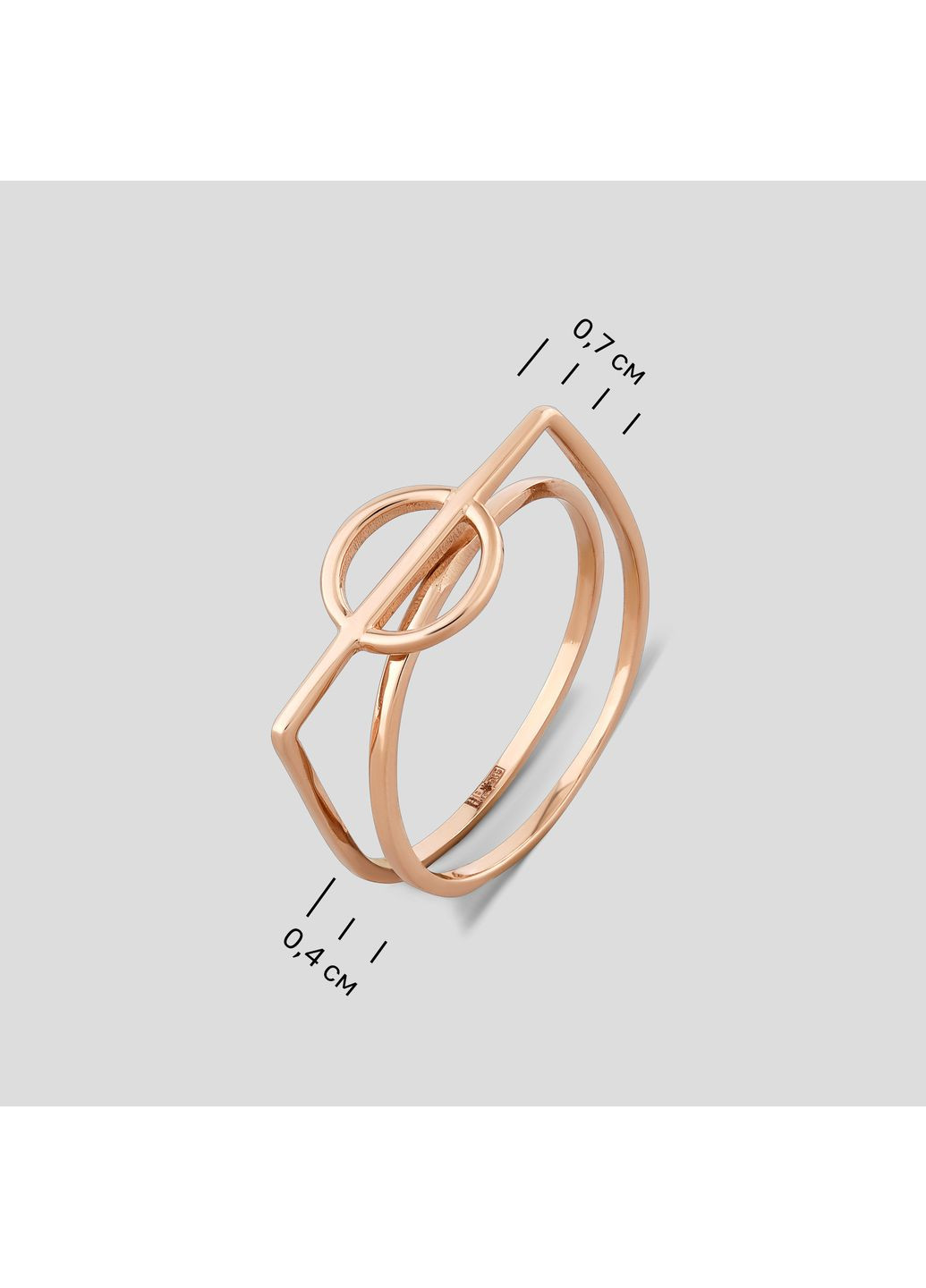 Кольцо Абстрактное мышление Minimal (340096793)