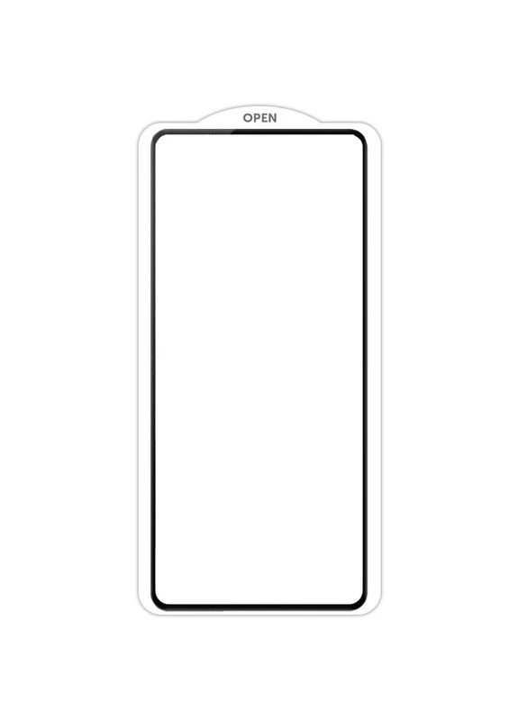 Защитное стекло 5D (тех.пак) для Realme 11 4G Черный / Белая подложка SKLO (389066935)