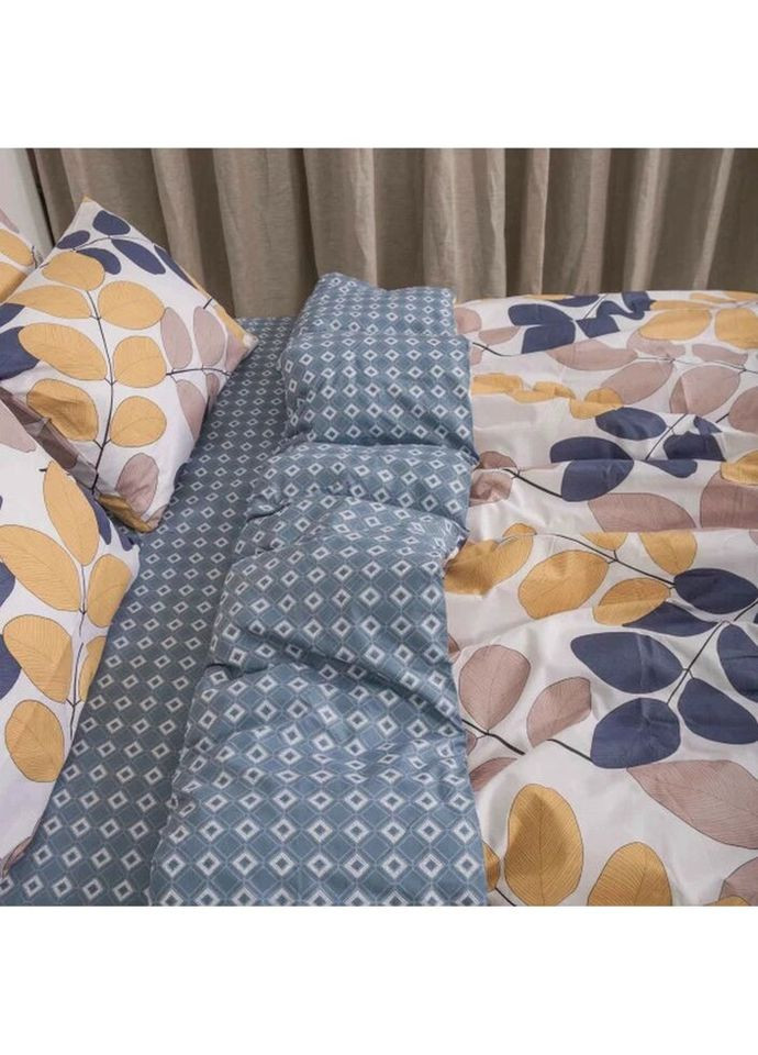 Постільна білизна сімейна Ранфорс 22175-S 210х143х2 см Viluta (336327896)