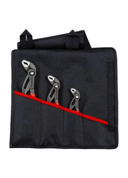 Клещи переставные Cobra 3 шт. 00 19 55 S8, в текстильном чехле (00 19 55 S8) Knipex переставні Cobra 3 шт. 00 19 55 S8, в текстильному (388498221)