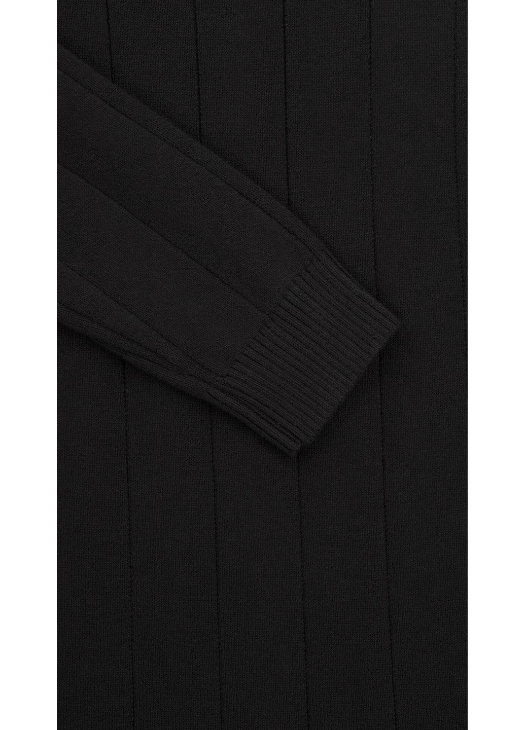 Черный демисезонный свитер однотонный для мальчика 536 152 см черный shop (2000999226748) Lizi Kids