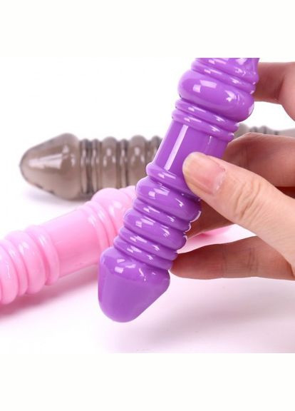 Фаллоимитатор анальный Tower boy анальная пробка фаллос маленький узкий для новичков Фиолетовый Roger (303884439)