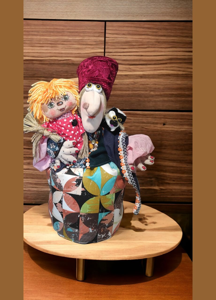 Грелка на чайник Баба Яга из Кузии. No Brand (336960402)