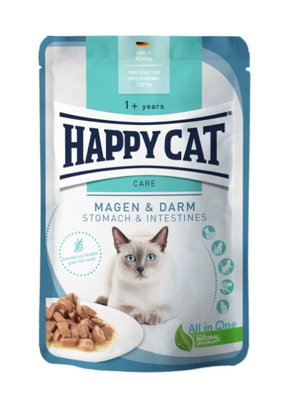 Влажный корм для котов с птицей Beutel Care Magen-Darm, 85 гр (4001967173055) Happy Cat (364100272)
