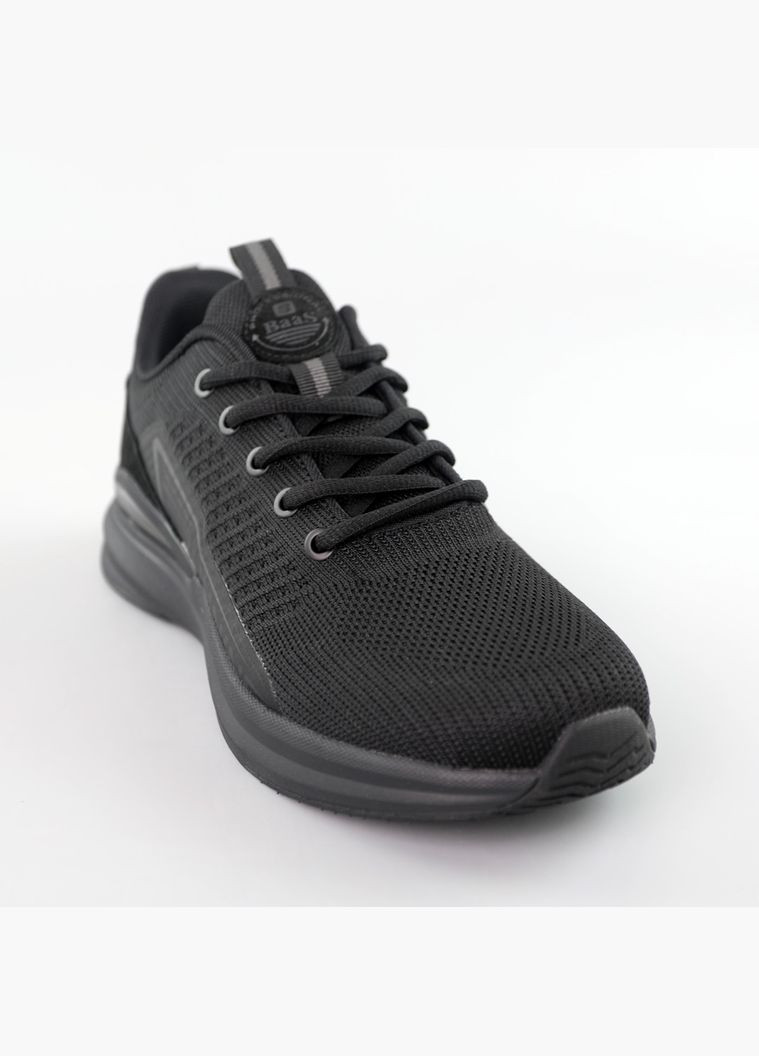 Черные кроссовки мужские Baas