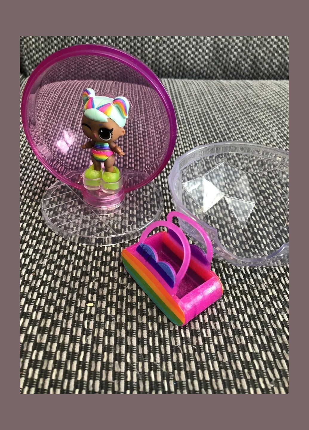 Ігровий набір Lol Surprise winter disco lils rainbow raver queen lil sis зимова дискотека Вінтер диско лялька лол L.O.L. Surprise! (323480867)