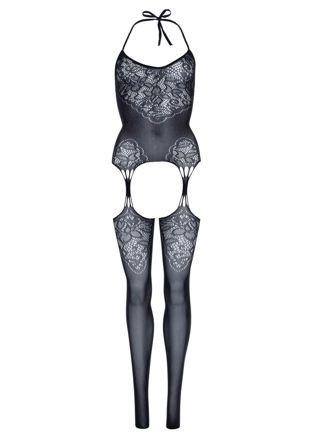 Мереживний комбінезон, чорний O\S Leg Avenue чорний