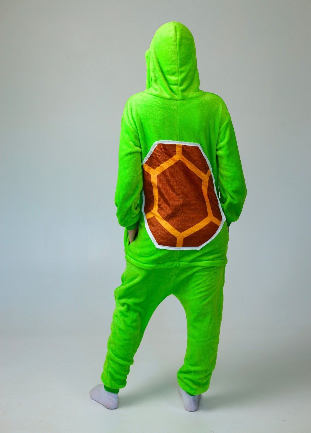 Кигуруми пижама Черепаха женская зеленая плюшевая Lalapka (365783504)