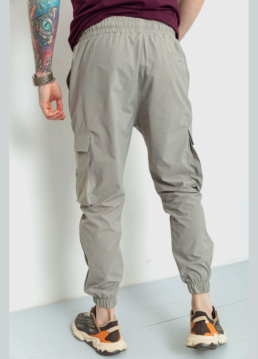 Спортивні брюки чоловічі тонкі стрейчеві, колір оливковий, Ager (266814885)