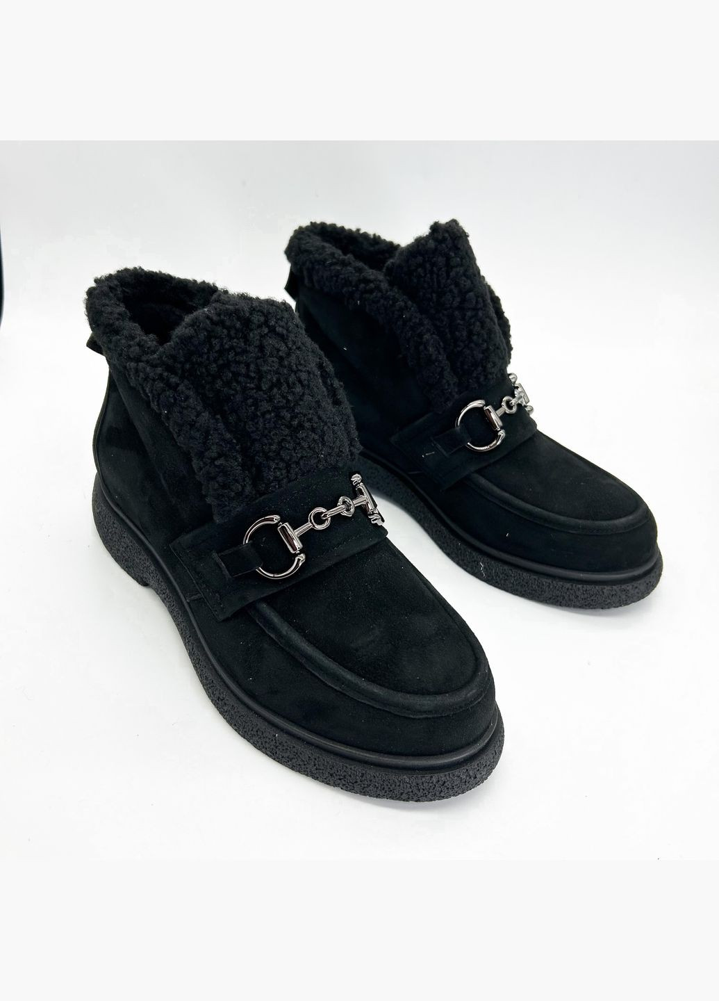 Зимние ботинки (р) замша 0-1-1-8559 Stepter