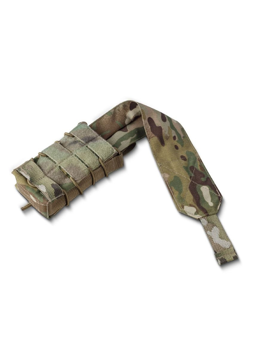 Одинарный закрытый подсумок с клапаном под магазин АК/АR. Мультикам. Ukrarmor (333721734)