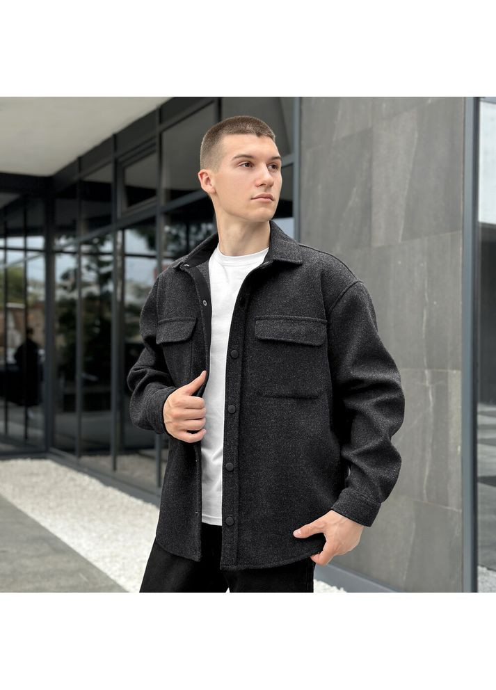 Сорочка-пальто Mars Чорний Pobedov (308982645)