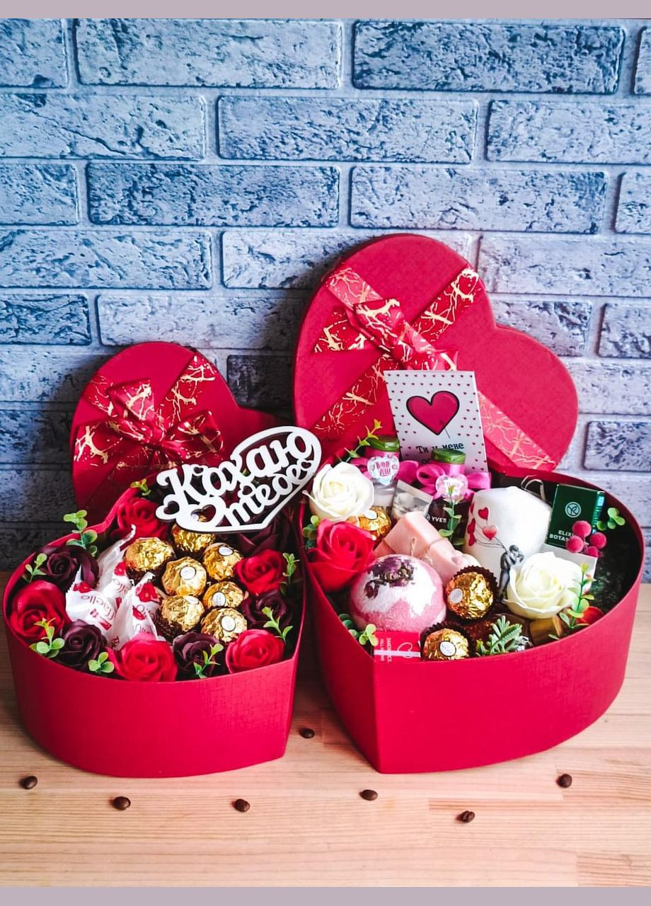 Великий подарунковий набір для дівчини, коханої дружини на день народження на день Валентина на 8 березня Yves Rocher (360549832)