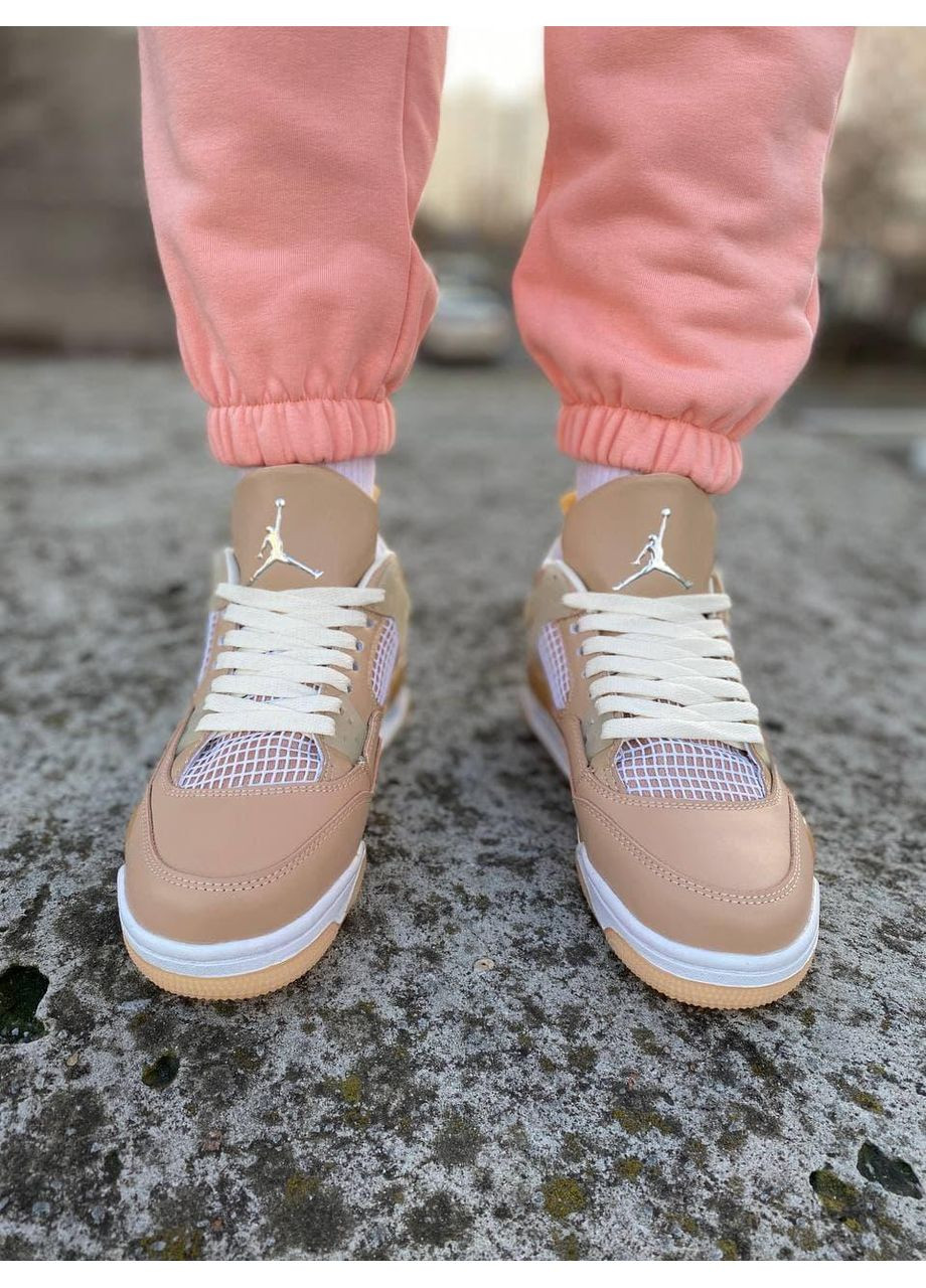 КРОСІВКИ ЖІНОЧІ NIKE AIR JORDAN 4 WMNS SHIMMER DJ0675-200 НАЙК АІР ДЖОРДАН No Brand білі демісезони (367174744)