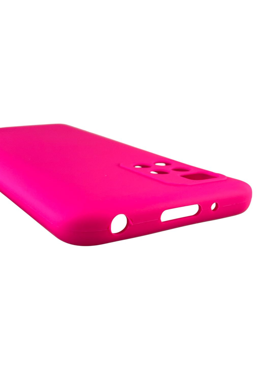 Чохол для Redmi 10 (4G) силіконовий з мікрофіброю нековзний на сяомі редмі 10 4г малиновий Xiaomi (366390552)