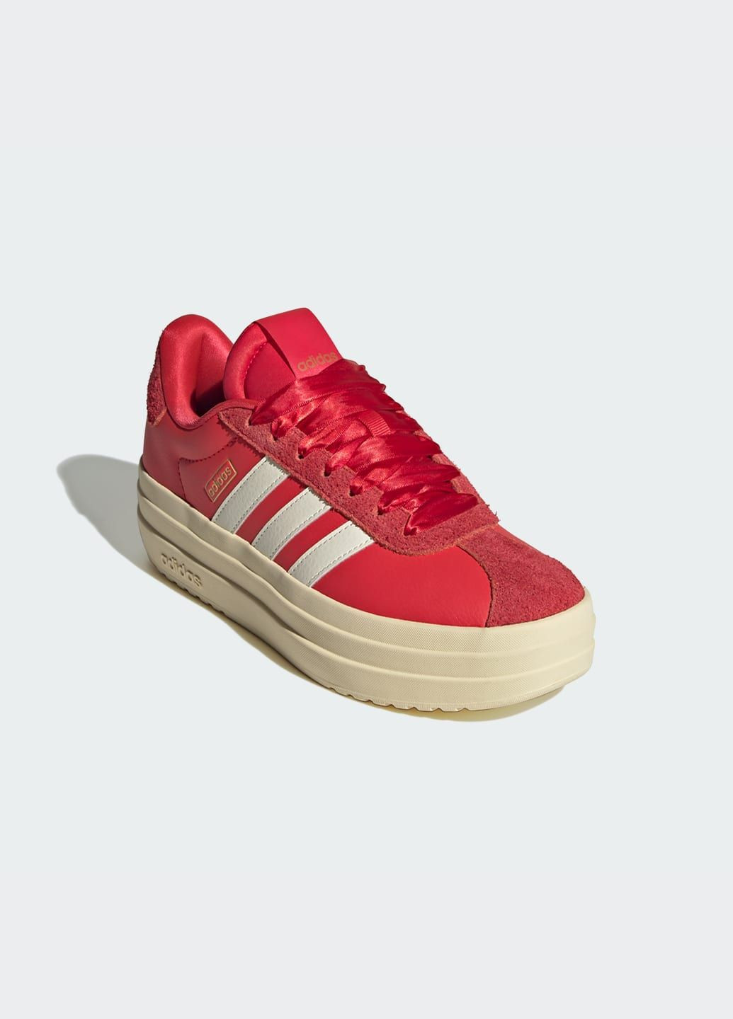 Кроссовки VL Court Bold adidas красные всесезоны (336884861)