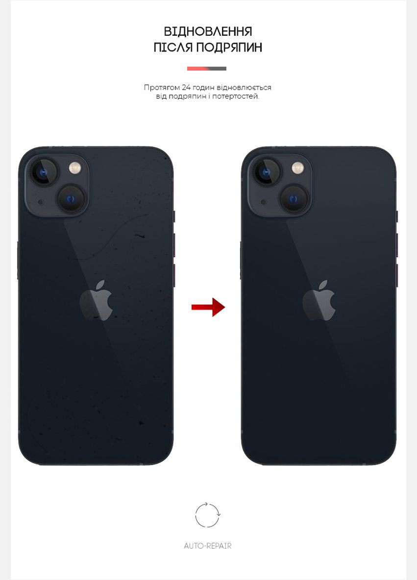 Защитная пленка на заднюю панель для Apple iPhone 13 Snake (ARM61074) PTR ArmorStandart (327882559)