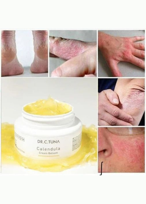 Крем-бальзам для лица и тела с сухой и чувствительной кожей Calendula 80 мл Farmasi (293815196)