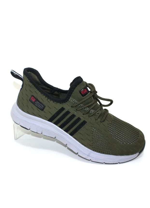 Жіночі кросівки Fashion хакі (325404132)