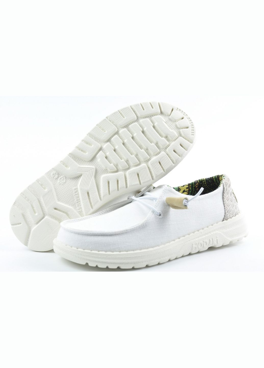 Белые женские мокасины Hodaki