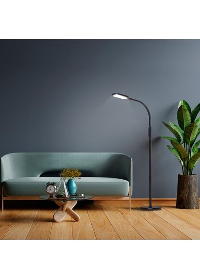 LED торшер черный TF07B 14W 3000-5500K Videx (359398094)