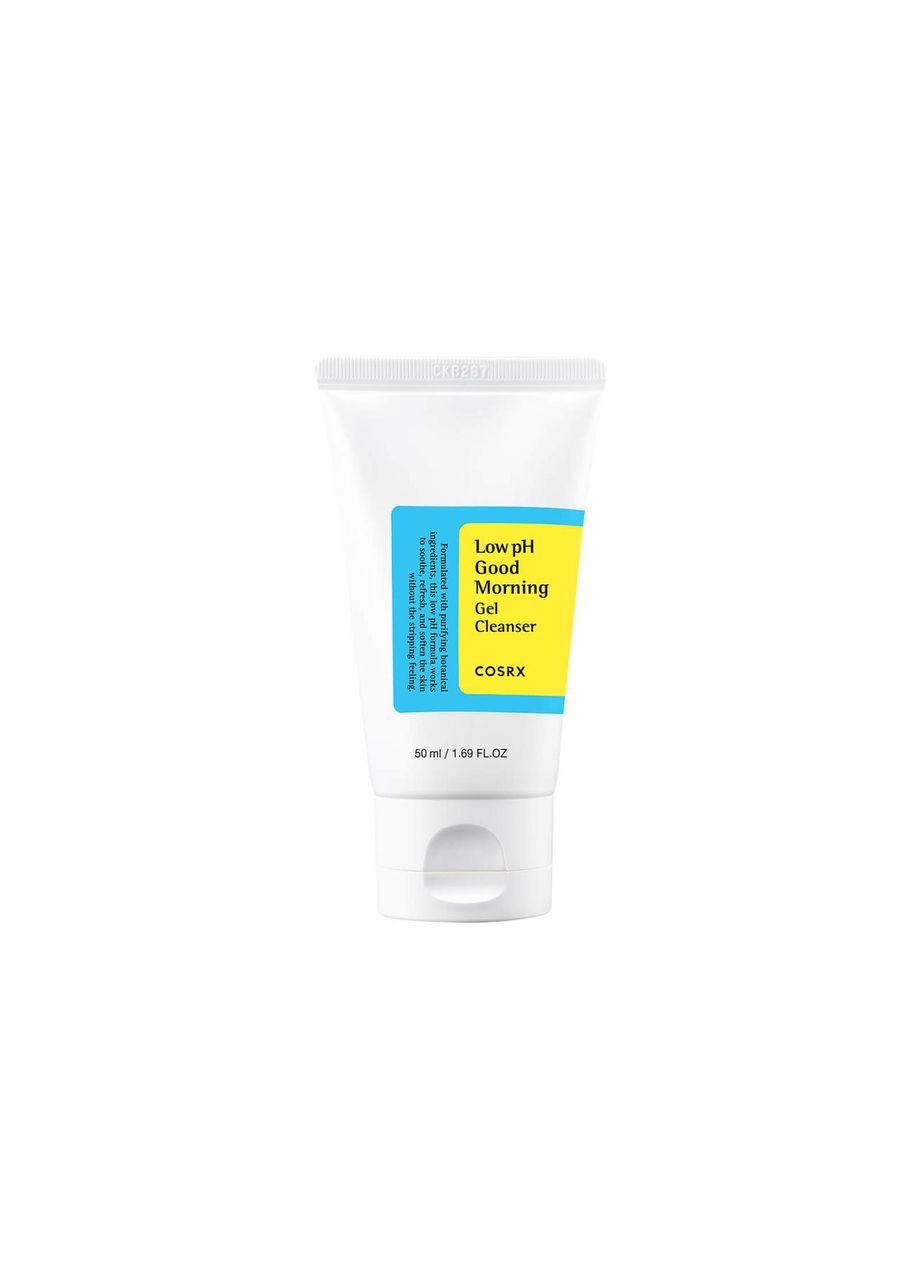 Гель-пінка для вмивання з bha-кислотами та низьким ph LOW PH GOOD MORNING GEL CLEANSER 50 ML COSRX (358500040)