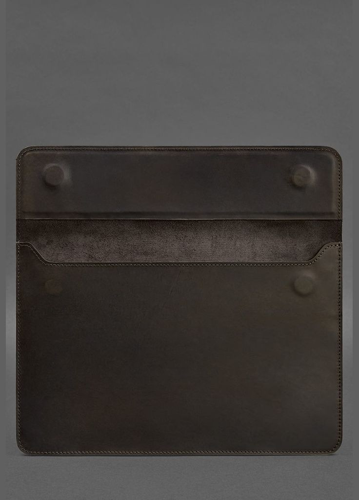 Кожаный чехол-конверт на магнитах для MacBook 15 дюйм Темно-коричневый (A-027612) BlankNote (329742873)