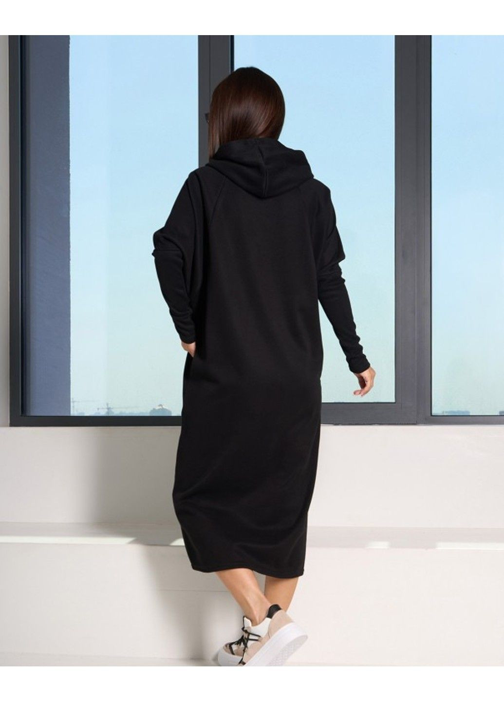 Чорна повсякденний сукні 14825 чорний ISSA PLUS