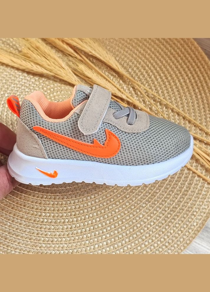 Цветные всесезонные кроссовки детские air серые No Brand