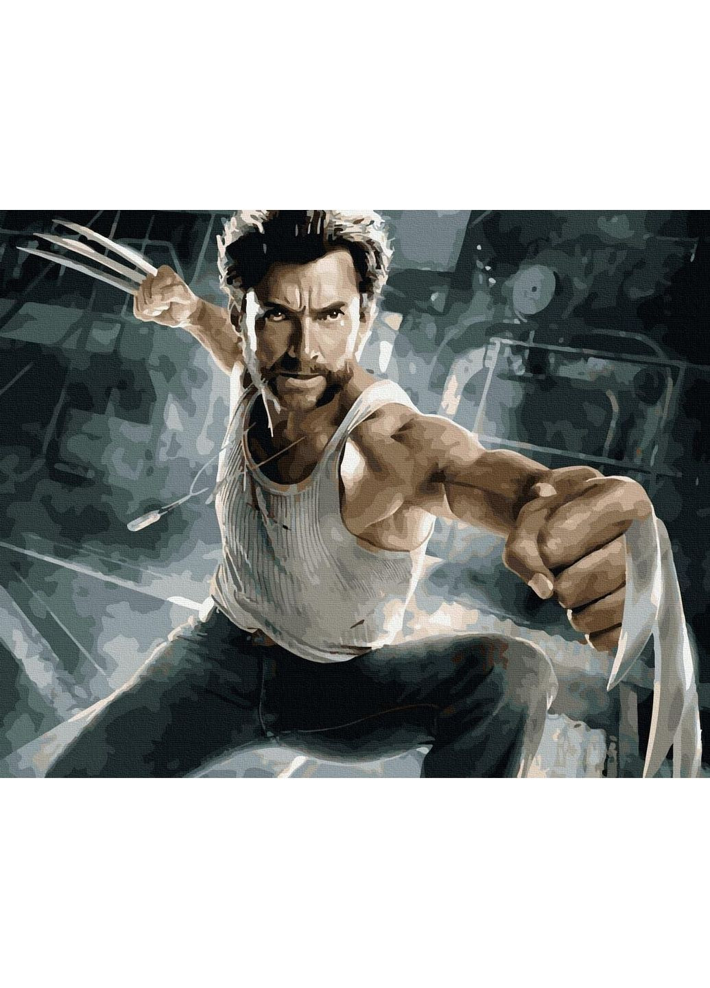 Картина по номерах "Росомаха" GX42611 No Brand (365039383)