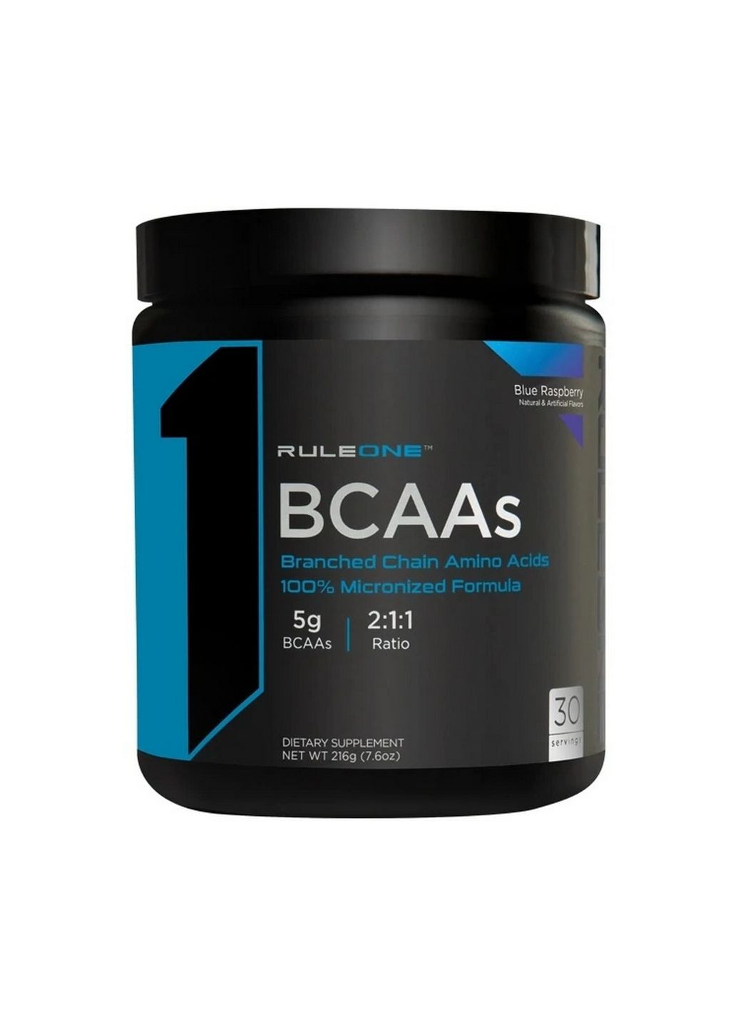 Аминокислота BCAA BCAA, 30 порций Ежевика (216 грамм) Rule One (293479507)