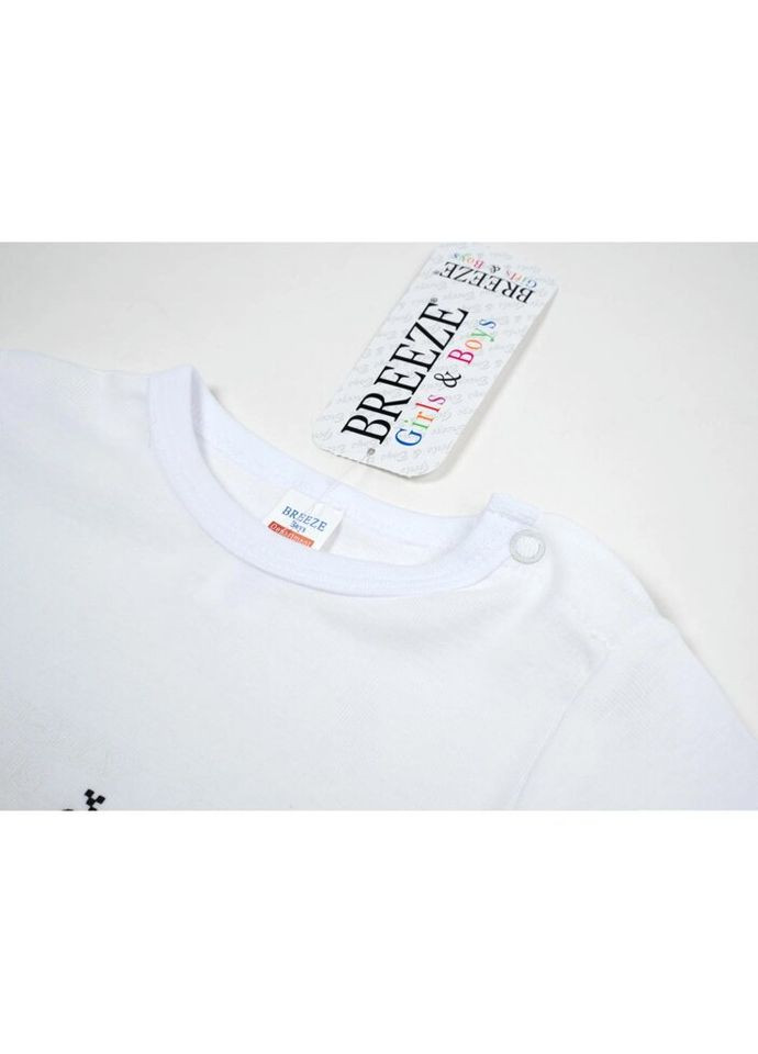 Боди з довгим рукавом (1027-80-white) Breeze (301277033)