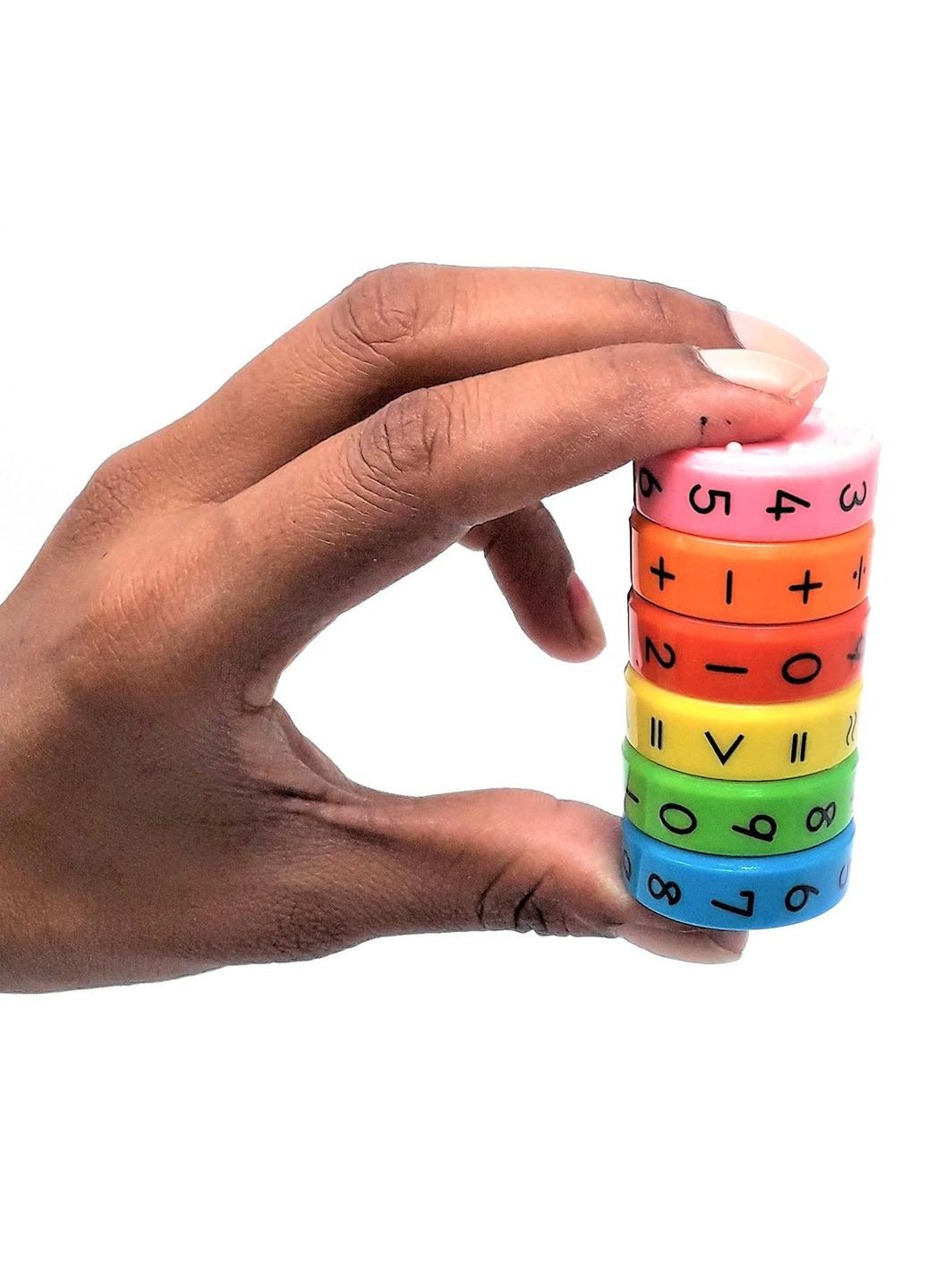 Подвижная головоломка для обучения математике Multicolor Bluelans (365721012)