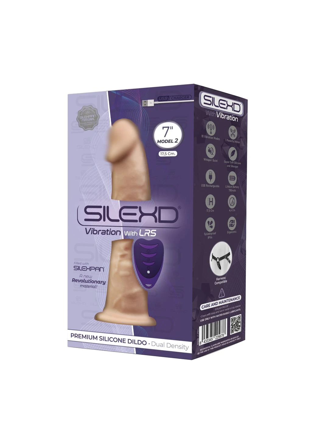 Реалистичный фаллоимитатор с вибрацией Henry Vibro Flesh 13385 Silexd (391587835)