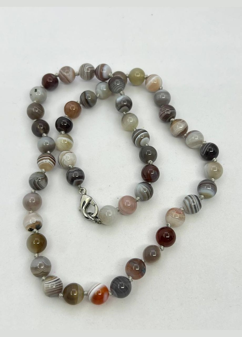 Бусы агат 6 мм 46 см Двухцветный 11688 No Brand (311686483)