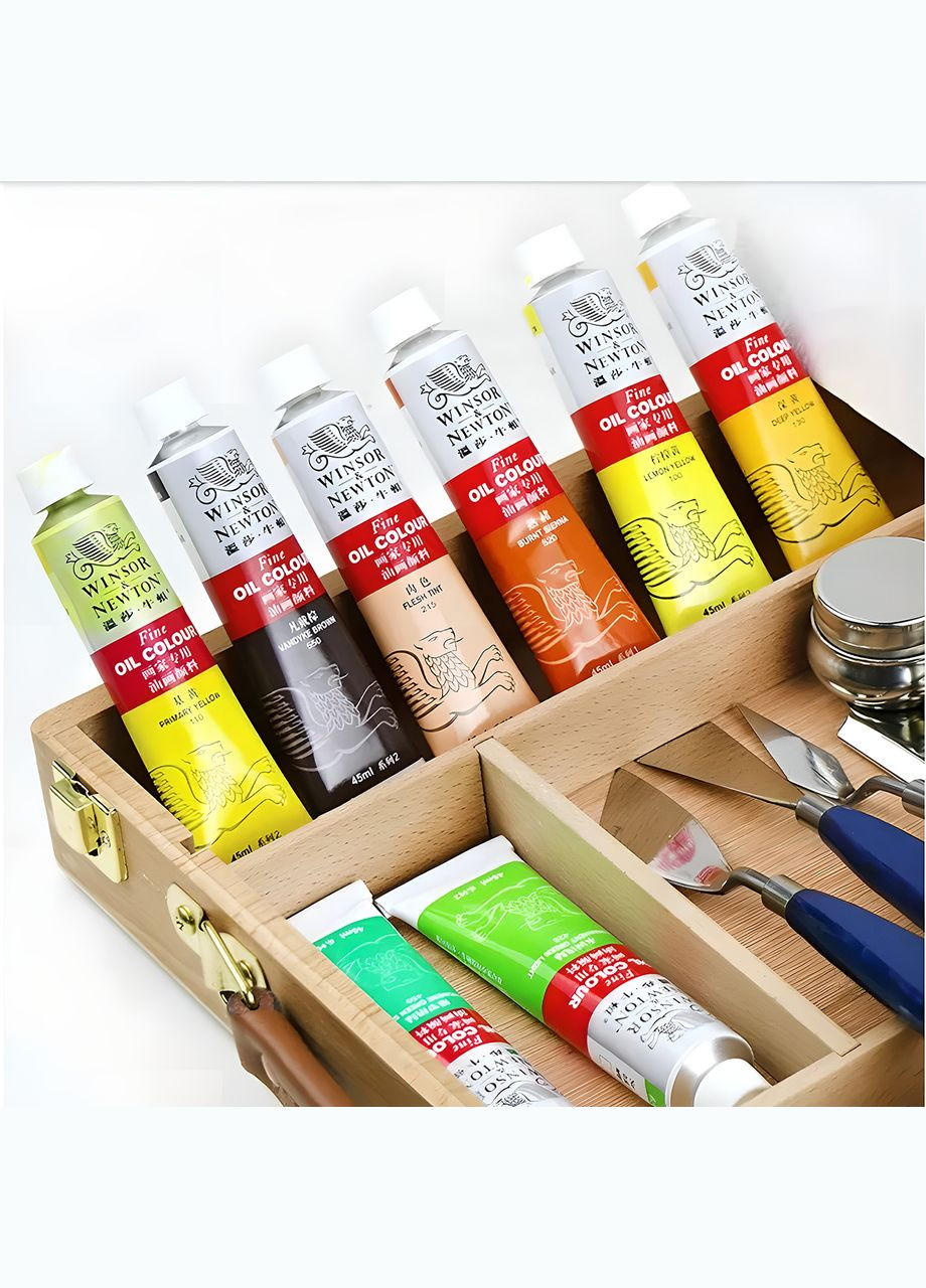 Масляная краска Цинк Титановый 730 туба 45 мл Winsor & Newton (322772758)