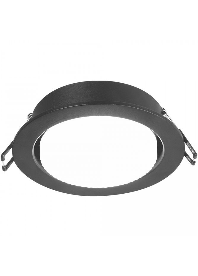 Врезной потолочный светильник GX53, алюминий, черный, IP20, макс. 30W (VL-SPF27R-B) Videx (302976105)