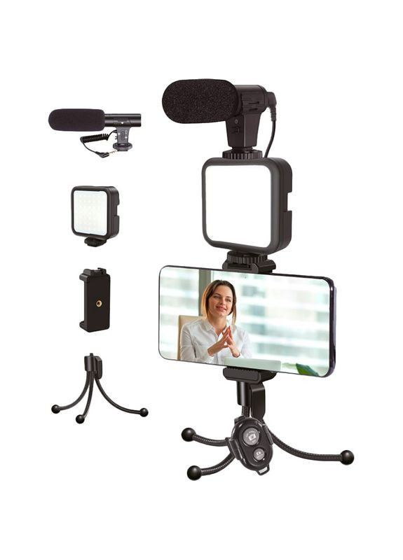 Комплект блогера Vlogging Kit PVK-02LM (1283126515095) Piko (323087686)