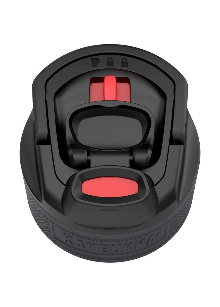 Термопляшка Elton Insulated 1000 мл чорна 11-03037 Kambukka (316469019)