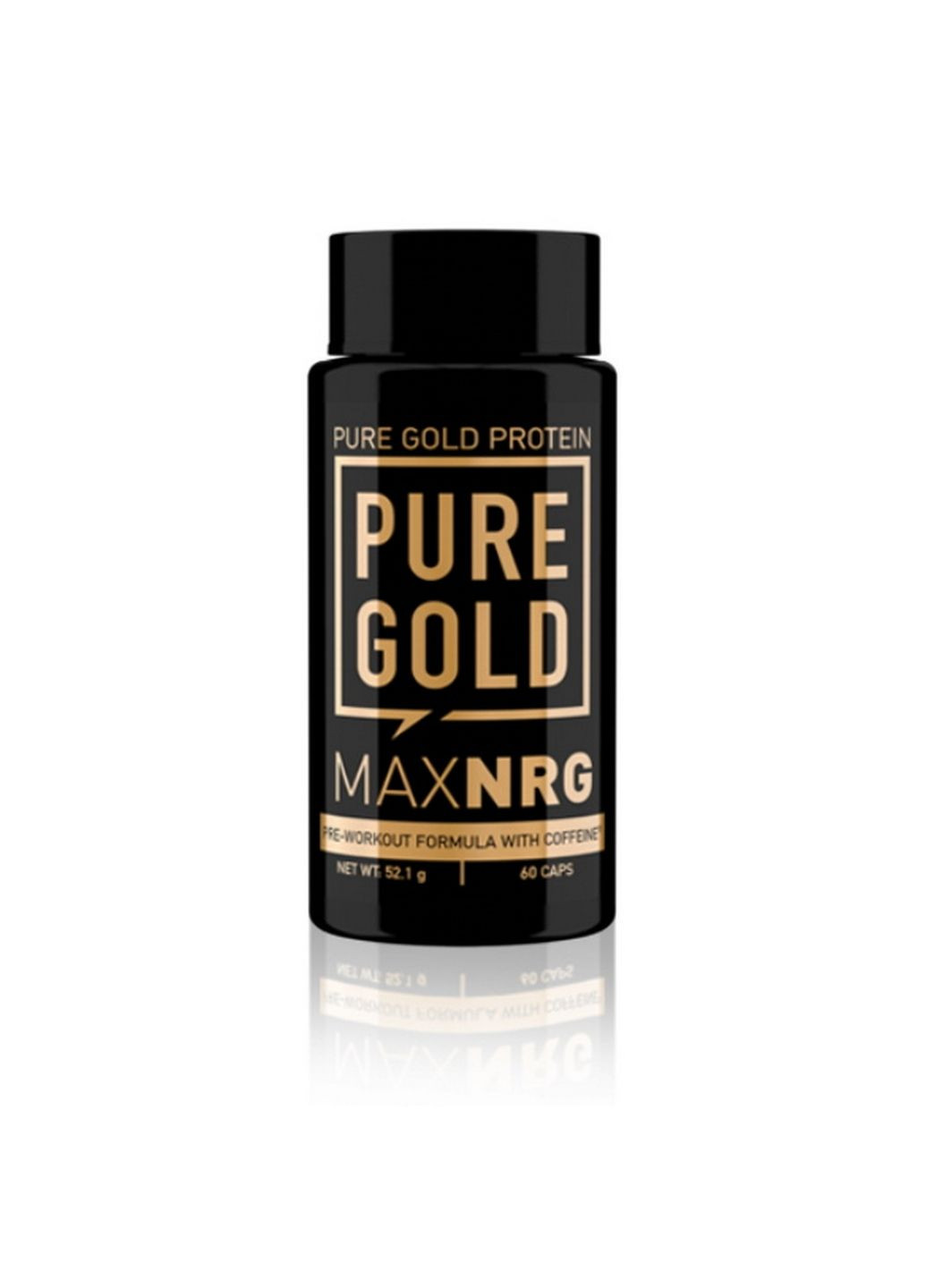 Предтренировочный комплекс Max NRG, 60 капсул Pure Gold Protein (293483446)