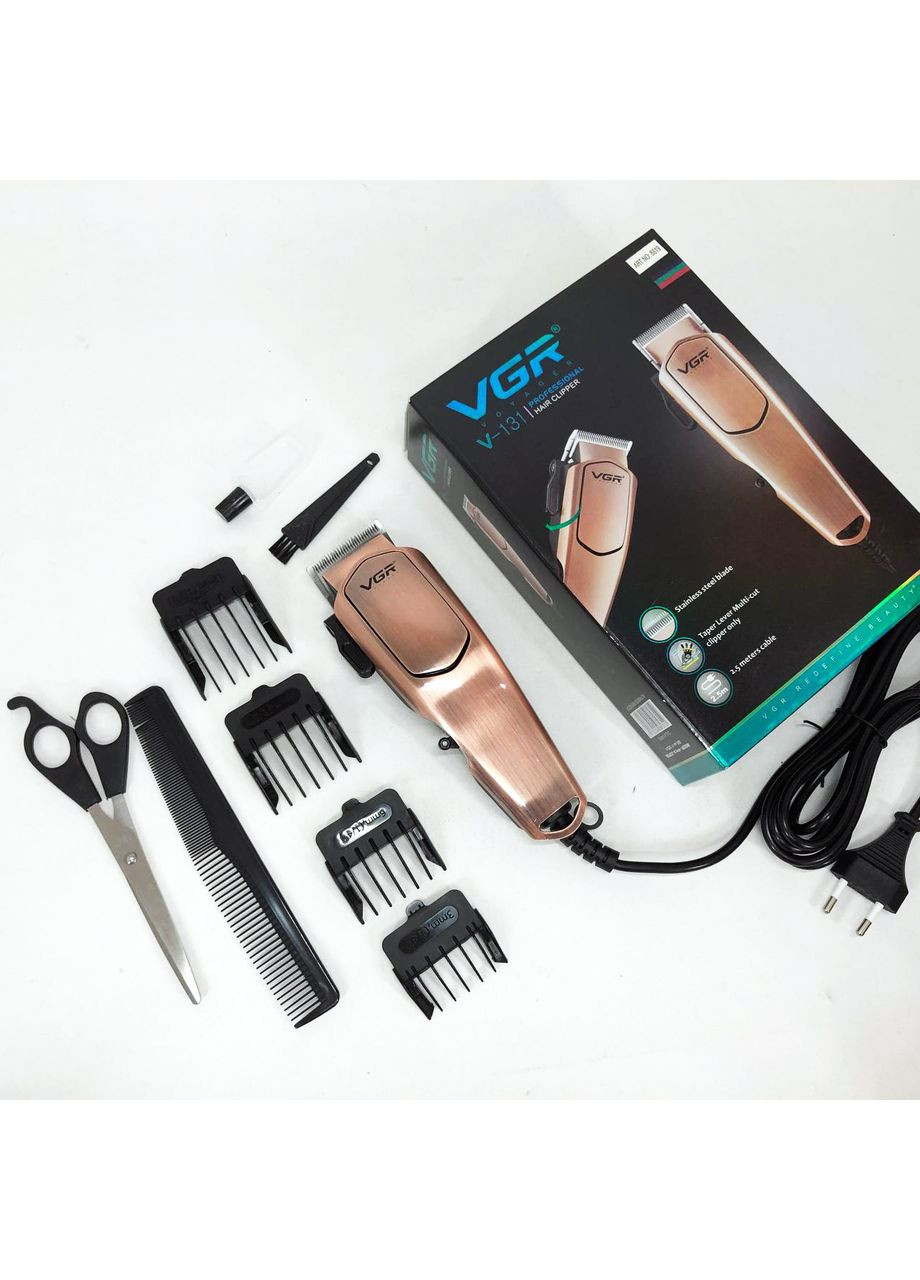 Беспроводная электробритва V-131, Машинка для стрижки волос головы, Триммер для тела PD-564 мужской топ VGR (351486341)