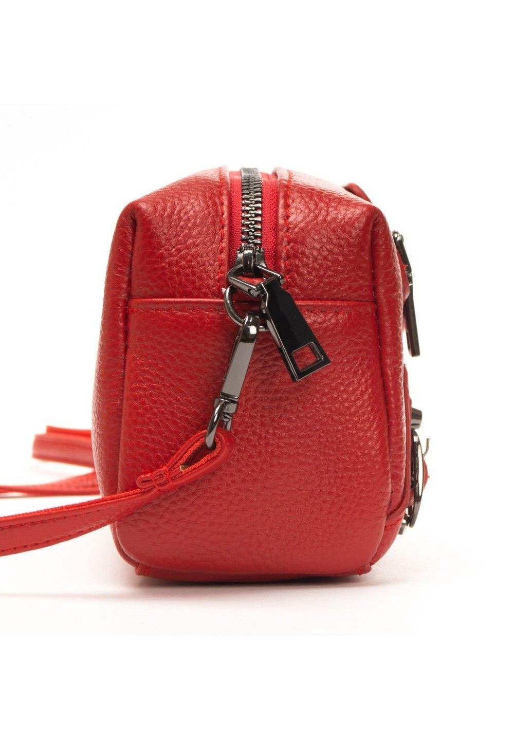 Женский молодежный кожаный клатч 60072 red Alex Rai (336144329)