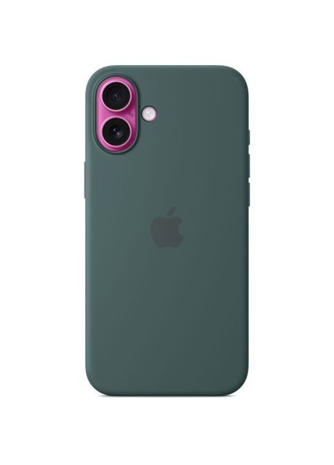 Чохол до мобільного телефона iPhone 16 Plus Silicone Case with MagSafe - Lake Green (MYYH3ZM/A) Apple iPhone 16 Plus Silicone Case with MagSafe - Lake G (361110675)