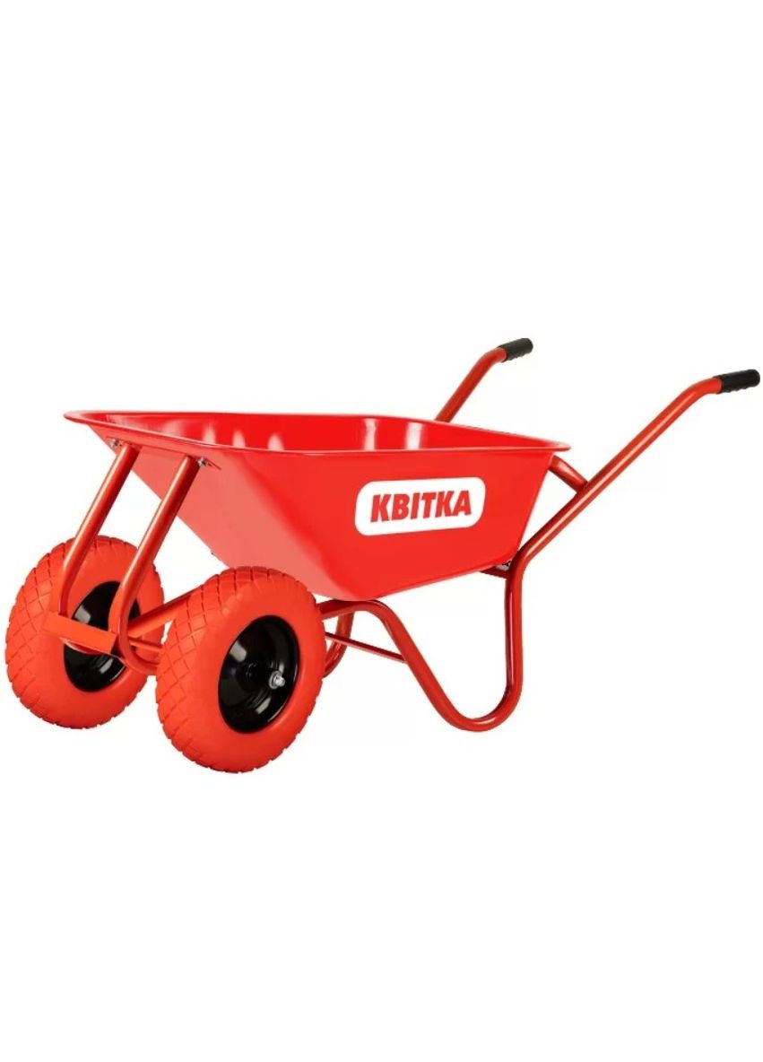 Тачка садовостроительная ЦВЕТОК PRO Formula 1 Expert (100 л, 180 кг, 0.8 мм) КВІТКА (303633421)